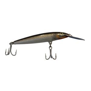Rapala Deep Tail Dancer 5.5 Inch Trolling Lure‎ Silver Black Back Crankbait
